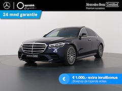 Mercedes-Benz S-klasse - 500 4MATIC AMG Line | Luchtvering| Panoramadak | Stoelventilatie | Massagestoelen | Adapti