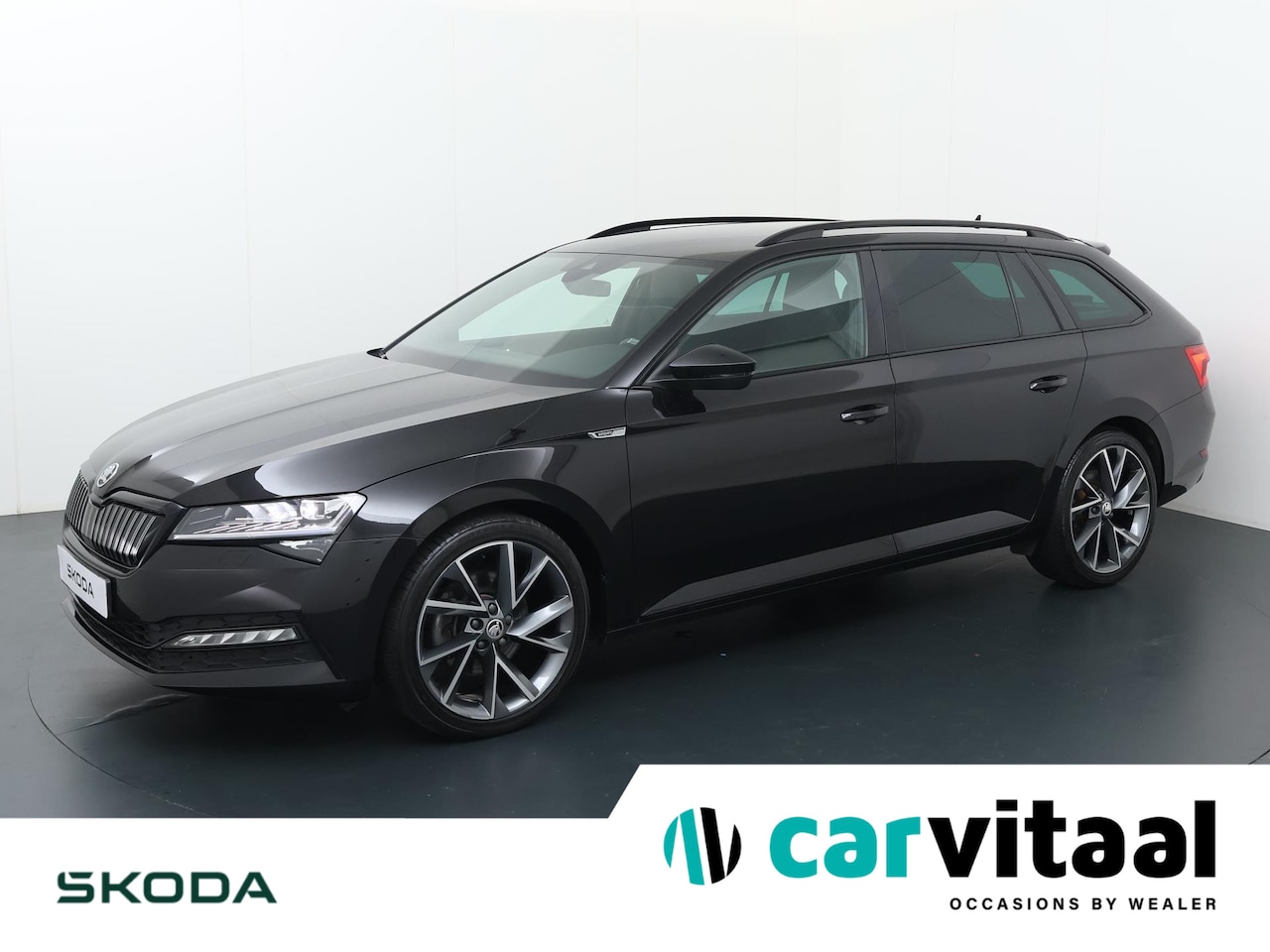 Skoda Superb Combi - 1.4 TSI iV Sportline | 218 PK | Navigatiesysteem Columbus | Matrix LED verlichting | Licht - AutoWereld.nl