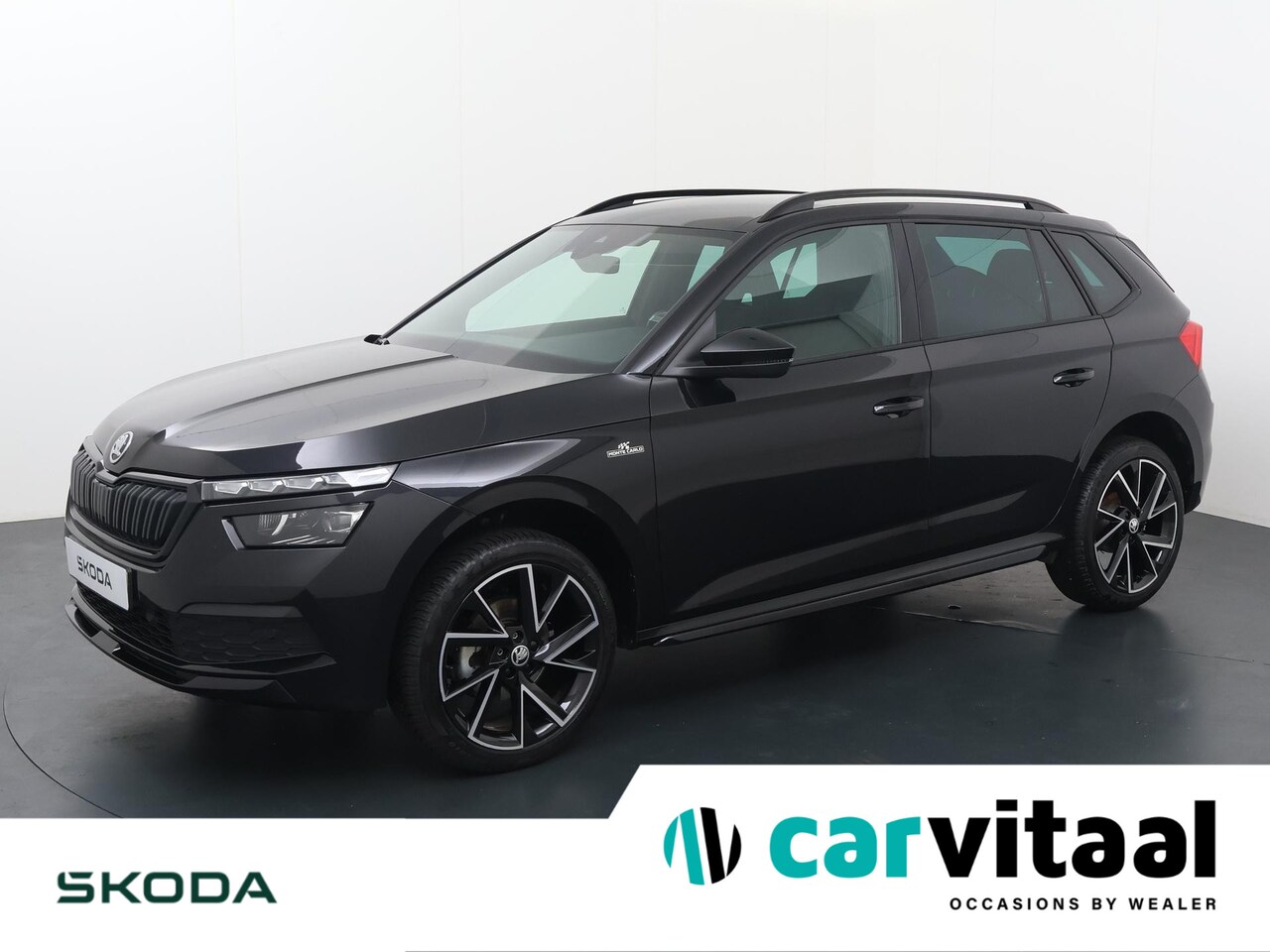 Skoda Kamiq - 1.0 TSI Monte Carlo | 110 PK | Automaat | Panoramadak | Elektrisch bedienbare achterklep | - AutoWereld.nl