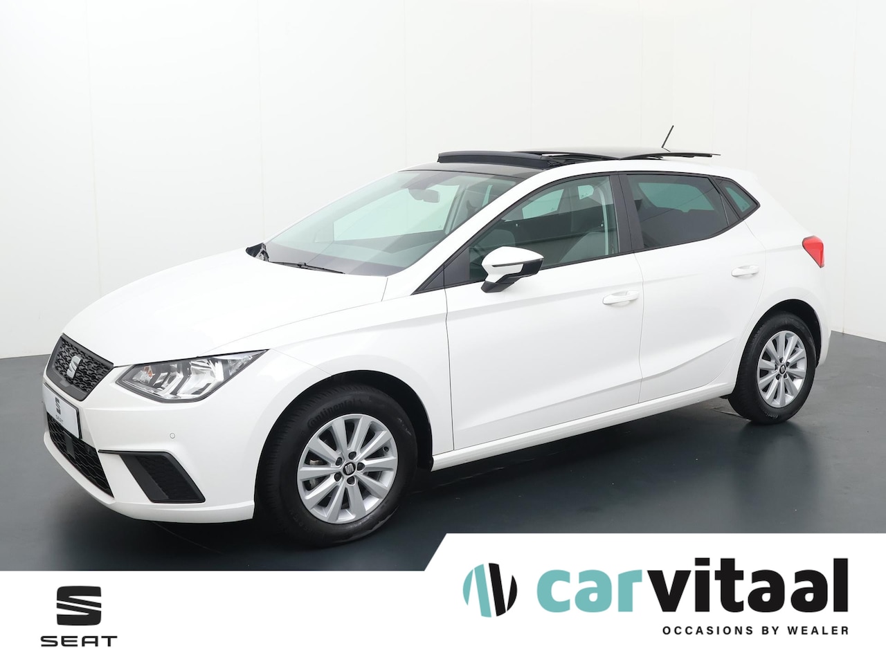 Seat Ibiza - 1.0 TSI Style Business Intense | 95 PK | Elektrisch bedienbaar panoramadak | Apple CarPlay - AutoWereld.nl