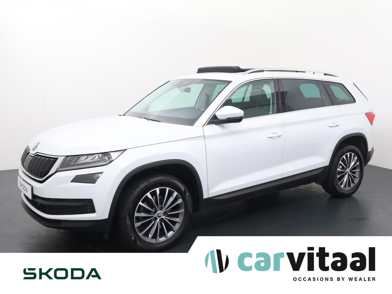 Skoda Kodiaq - 1.5 TSI Business Edition | 150 PK | Automaat | Elektrisch Panorama dak | Trekhaak | Stoelv - AutoWereld.nl