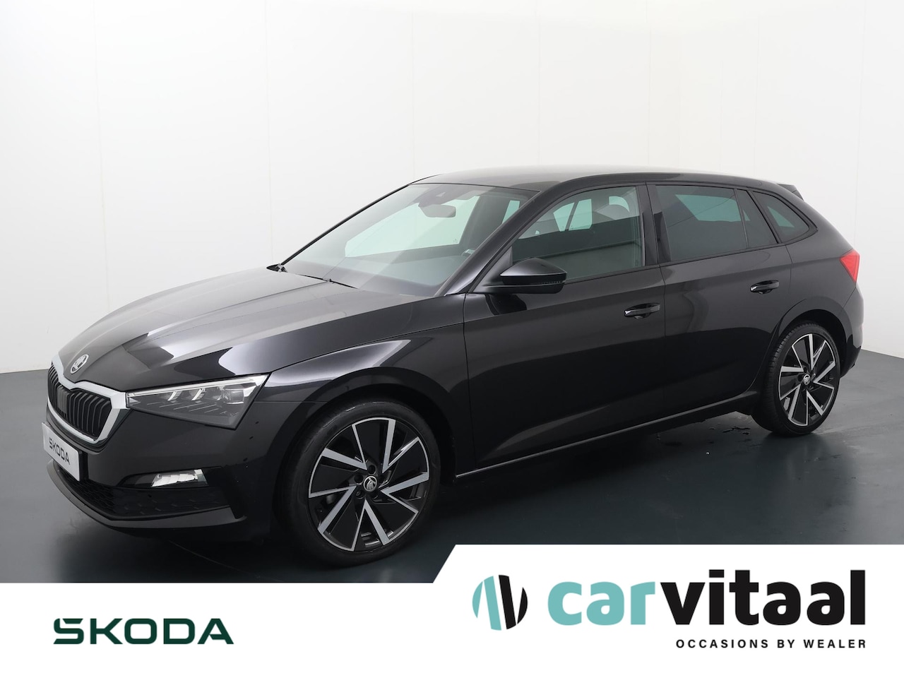 Skoda Scala - 1.5 TSI Sport Business | 150 PK | Automaat | Panoramadak | Lichtmetalen velgen 18"| - AutoWereld.nl