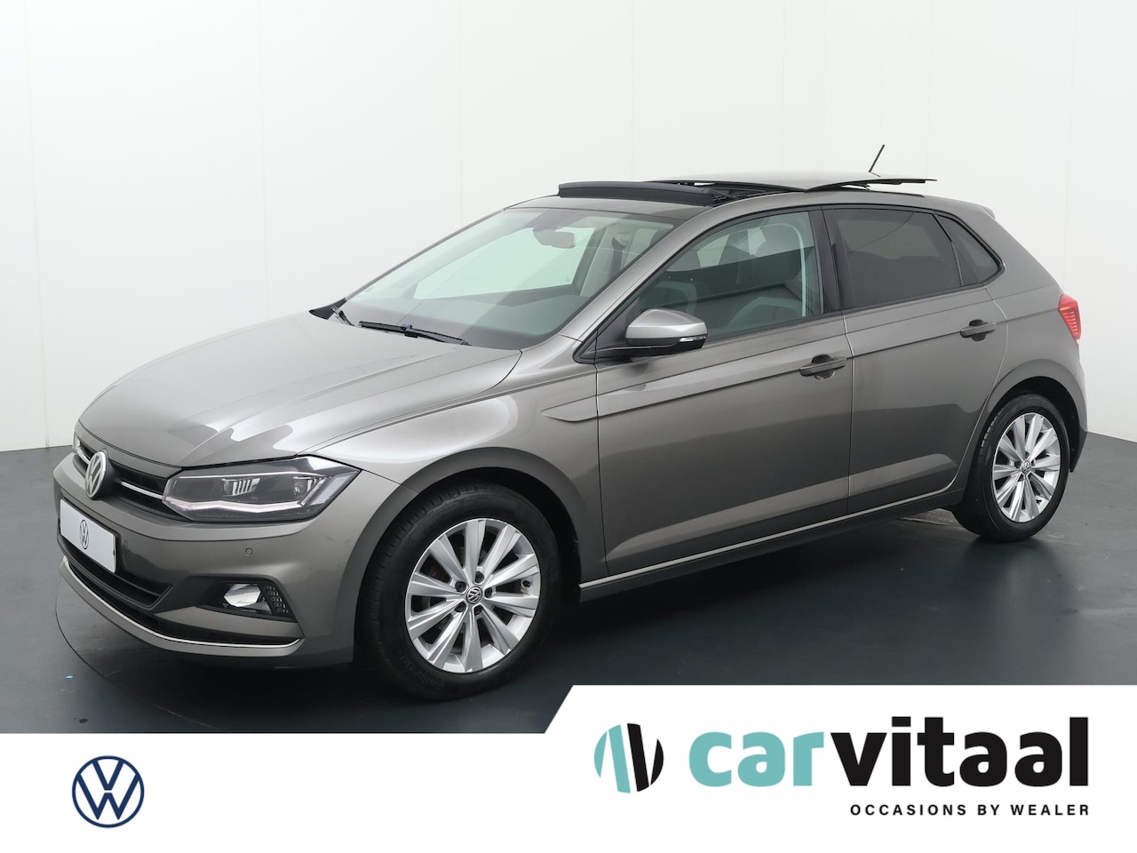 Volkswagen Polo - 1.0 TSI Highline | 95 PK | Automaat | Elektrisch bedienbaar panoramadak | Navigatiesysteem - AutoWereld.nl