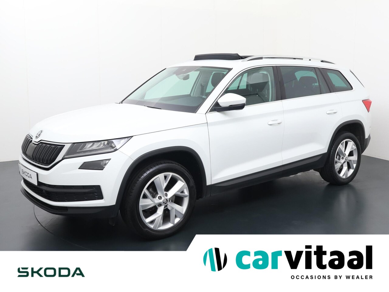 Skoda Kodiaq - 1.5 TSI Limited Business Edition | 150 PK | Automaat | Elektrisch Panoramadak | Stoelverwa - AutoWereld.nl