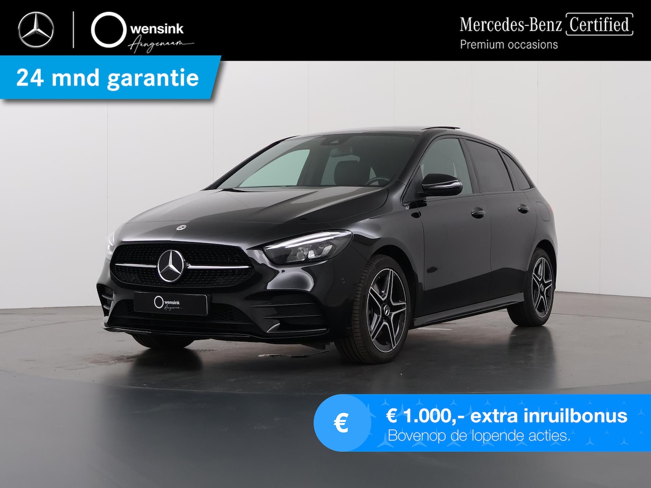 Mercedes-Benz B-klasse - 250e AMG Line | Panoramadak | Nightpakket | Achteruitrijcamera | Stoelverwarming | Apple c - AutoWereld.nl