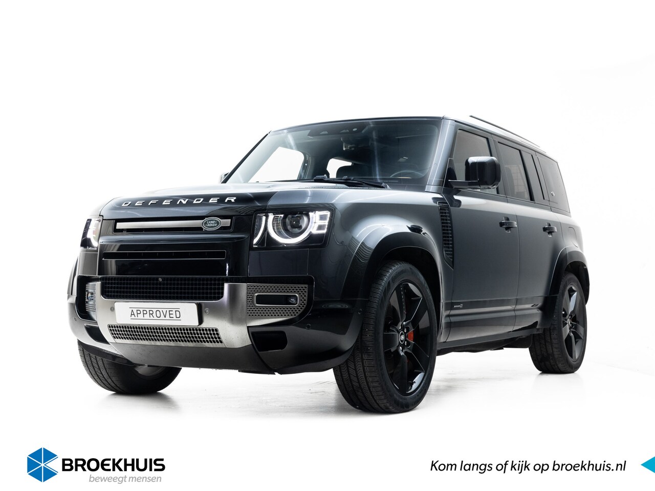 Land Rover Defender 110 - P400e X | Pano | Head-up | 22 Inch | Cold Climate | Meridian | Stoelkoeling | Koelbox | Cl - AutoWereld.nl