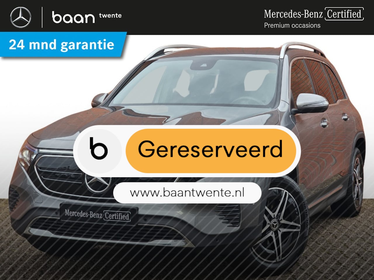 Mercedes-Benz EQB - 250 | 7 pers. | Dode-Hoek ass. | Apple Carplay | Stoelverwarming | Sfeerverlichting - AutoWereld.nl