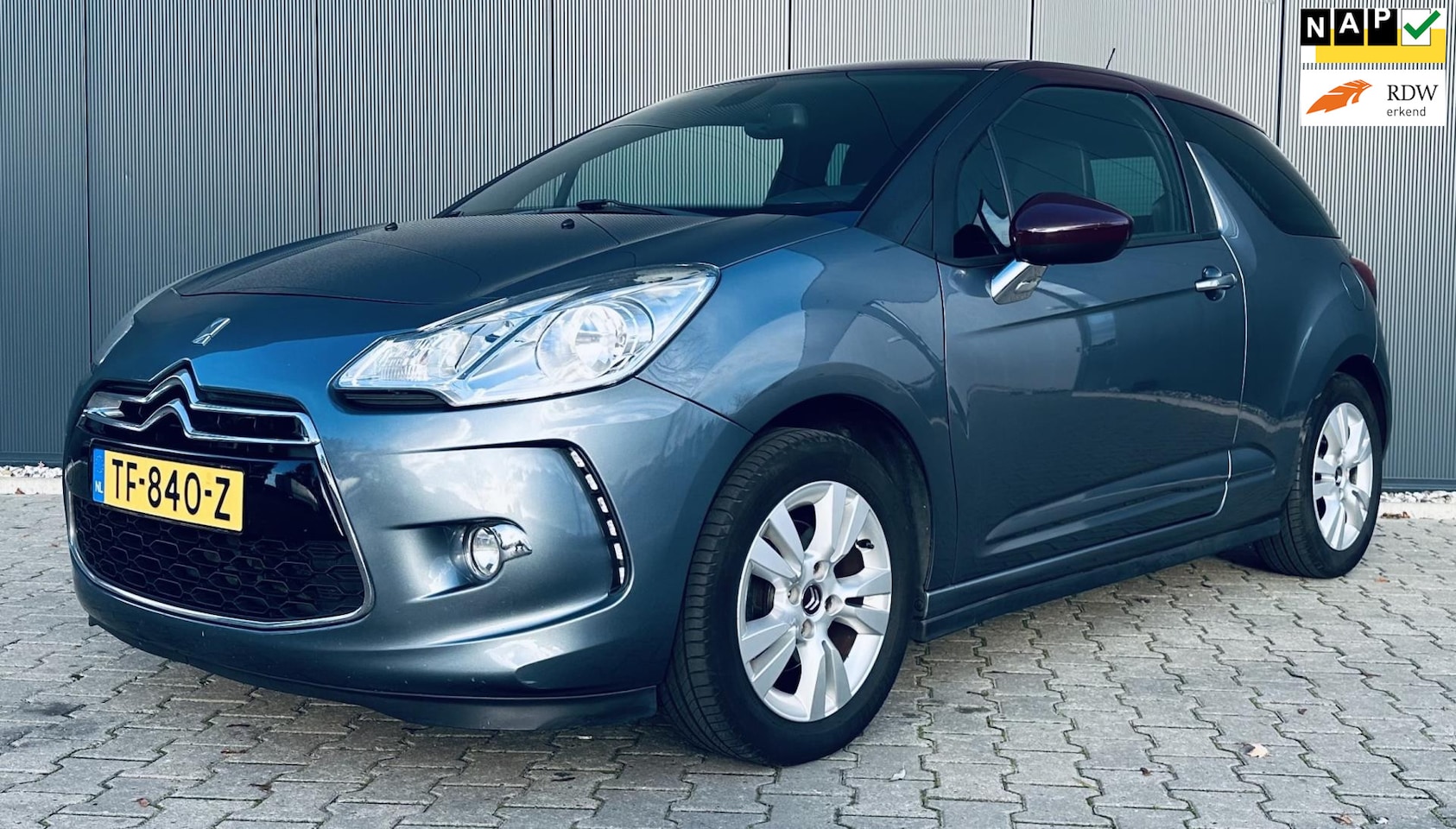 Citroën DS3 - 1.6 So Chic Airco Cruise PDC APK Nette Auto - AutoWereld.nl