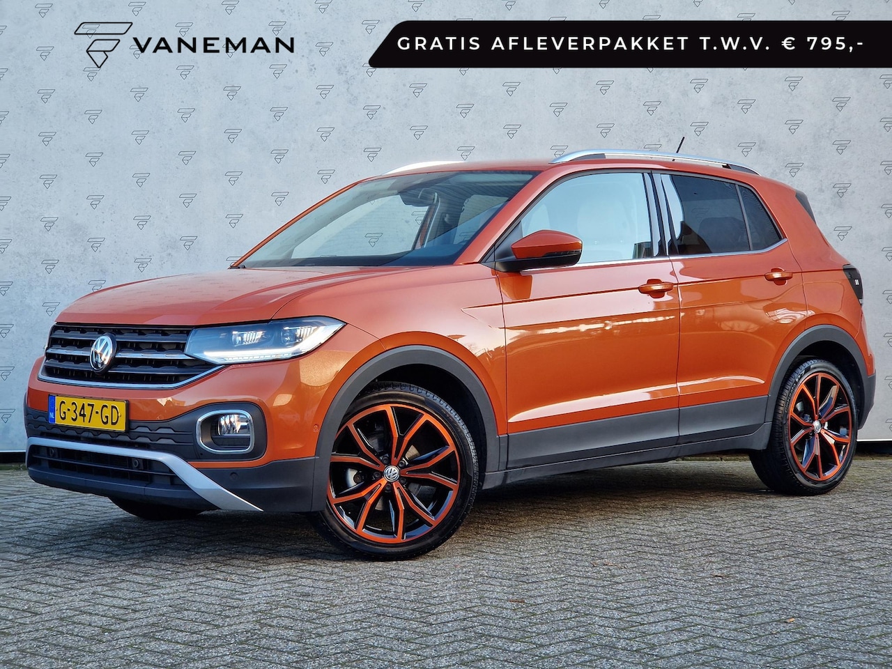 Volkswagen T-Cross - 1.0 TSI Style | BSD | Clima | Navi | ACC | LED | Key-Less | Apple Carplay / Android Auto | - AutoWereld.nl