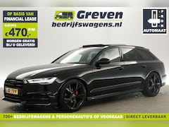 Audi A6 - 2.0 TDI S-line Black Edition 191PK Automaat LED Pano Clima Cruise 20"LMV Navi PDC Stoelver