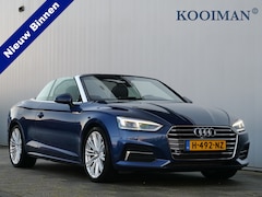 Audi A5 Cabriolet - 2.0 TFSI MHEV Design Pro Line Plus 252 Pk Automaat Navigatie / Camera / Leer / Stoelkoelin