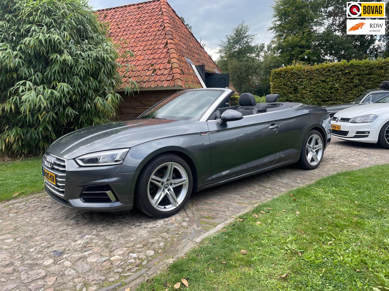 Audi A5 Cabriolet - 2.0 TFSI MHEV Design Pro Line Plus-LED-VIRTUAL-HUD-Daytona- - AutoWereld.nl