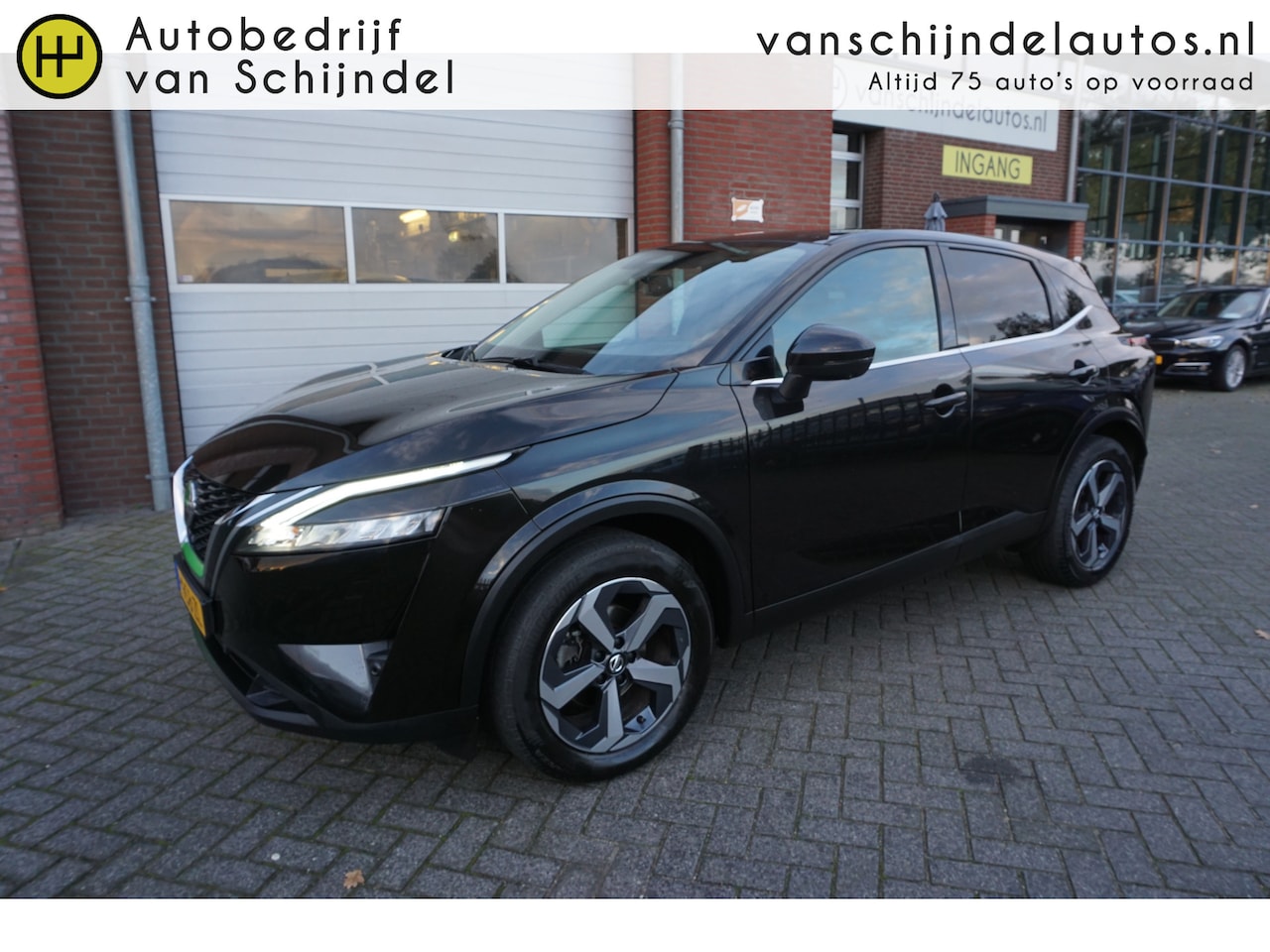 Nissan Qashqai - 1.3 MHEV 158PK XTRONIC N-CONNECTA LUXE DECEMBER 2021 KEURIGE NETTE STAAT 360CAMERA AFN.TRE - AutoWereld.nl