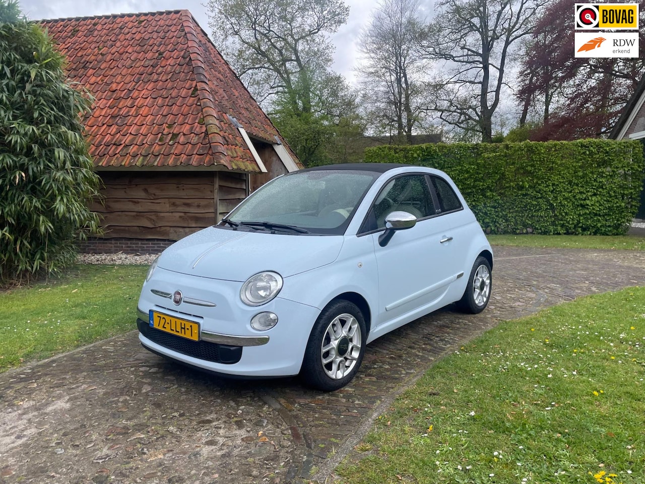 Fiat 500 C - 1.2 Pop-Airco-Automaat-LMV-PDC-NL auto- - AutoWereld.nl