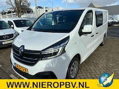 Renault Trafic - 2.0DCI L2H1 Dubbelcabine Dubbelschuifdeur 6 Pers Airco Navi Trekhaak