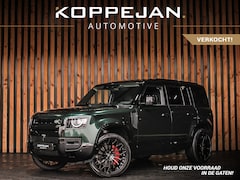 Land Rover Defender 110 - 3.0 D300 300PK Automaat Grijs Kenteken | ADAPTIVE DYNAMICS | KEYLESS | STANDKACHEL | DAKRA