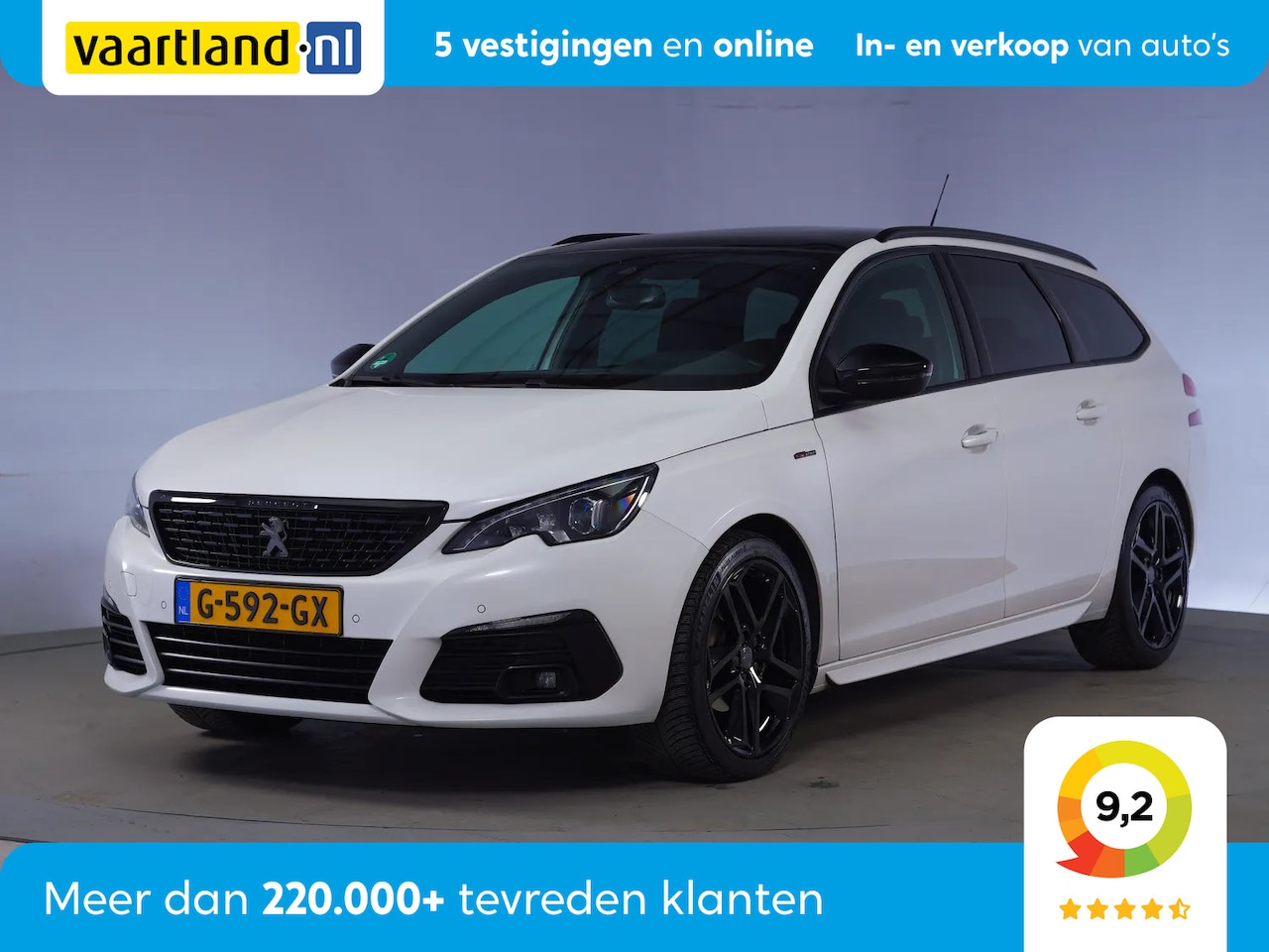 Peugeot 308 SW - 1.2 PureTech GT-line Black pack [ Panoramadak Nav Cam ] - AutoWereld.nl