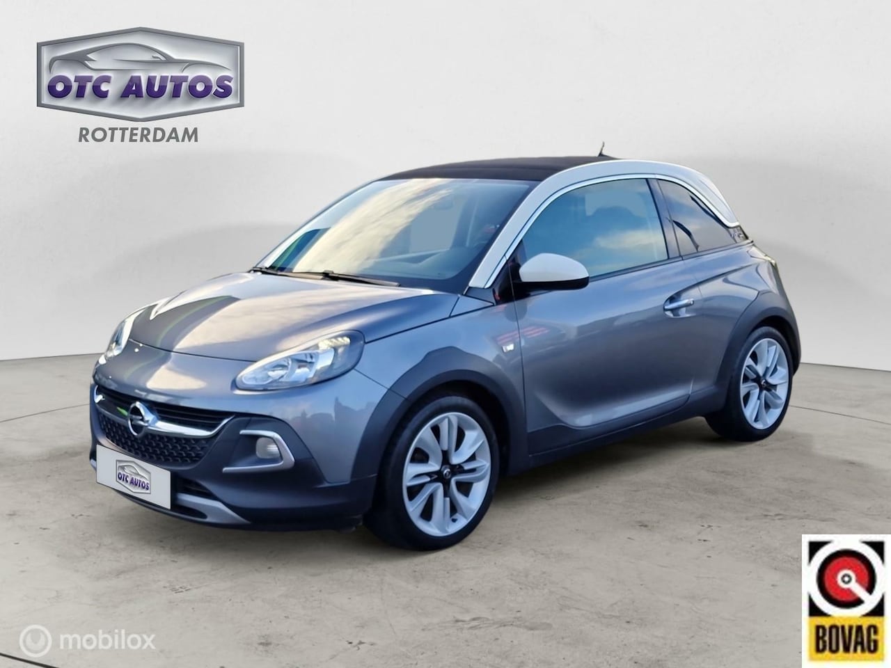 Opel ADAM - 1.0 Turbo Rocks BlitZ 1.0 Turbo 1e eigenaar linnen schuifdak Nav. - AutoWereld.nl