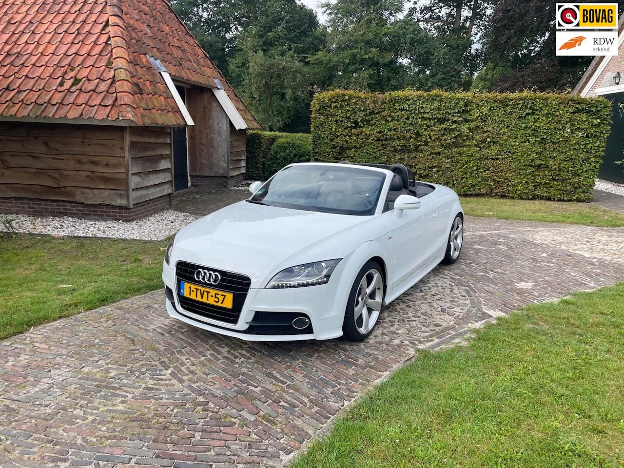 Audi TT Roadster - 1.8 TFSI Advance Sport-NL auto- 2 * S line- Leer - Navi - Xenon - - AutoWereld.nl