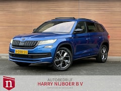 Skoda Kodiaq - 1.5 TSI Sportline Business Panodak / Trekhaak / LED / Dodehoek / Canton / DAB+ / Camera