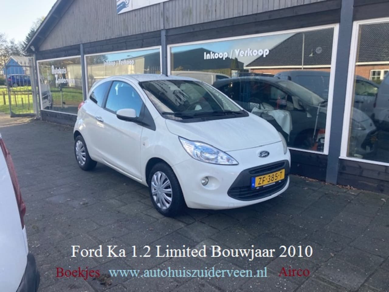 Ford Ka - 1.2 51KW 2009 Limited Airco Boekjes - AutoWereld.nl