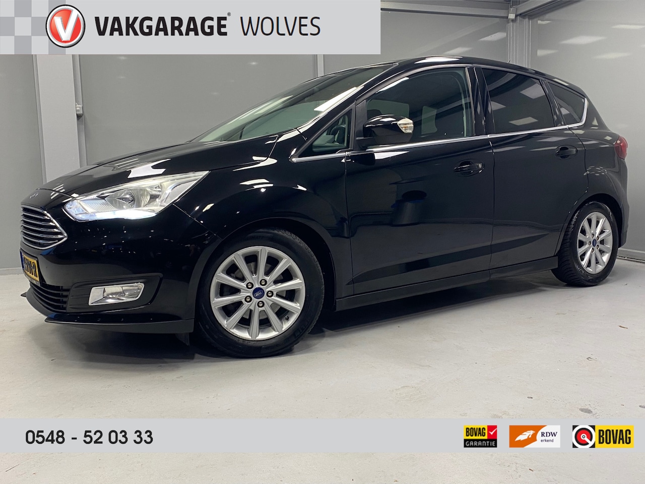 Ford C-Max - Titanium 1.0 EcoBoost 125pk | CLIMA | NAVI | TREKHAAK | - AutoWereld.nl