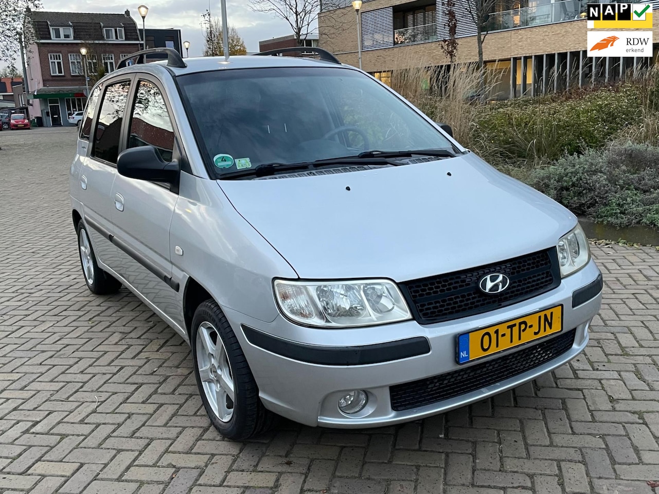 Hyundai Matrix - 1.6i Active Cool 1.6i Active Cool, Airco, Trekhaak, 1e eig afk, Geen import, Nap! - AutoWereld.nl