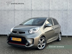 Kia Picanto - 1.2 CVVT SportsLine Navigator | Navi | Cruise | Sensoren | Stoelverwarming | Camera | Vol