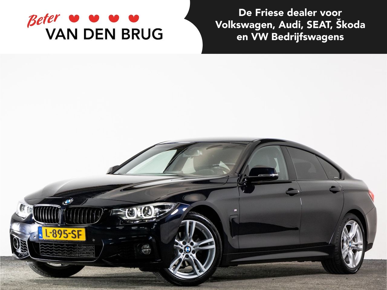 BMW 4-serie Gran Coupé - M-Sport 418i 136 PK AUTOMAAT | LED | Stoelverwarming | Achteruitrijcamera | Trekhaak | - AutoWereld.nl