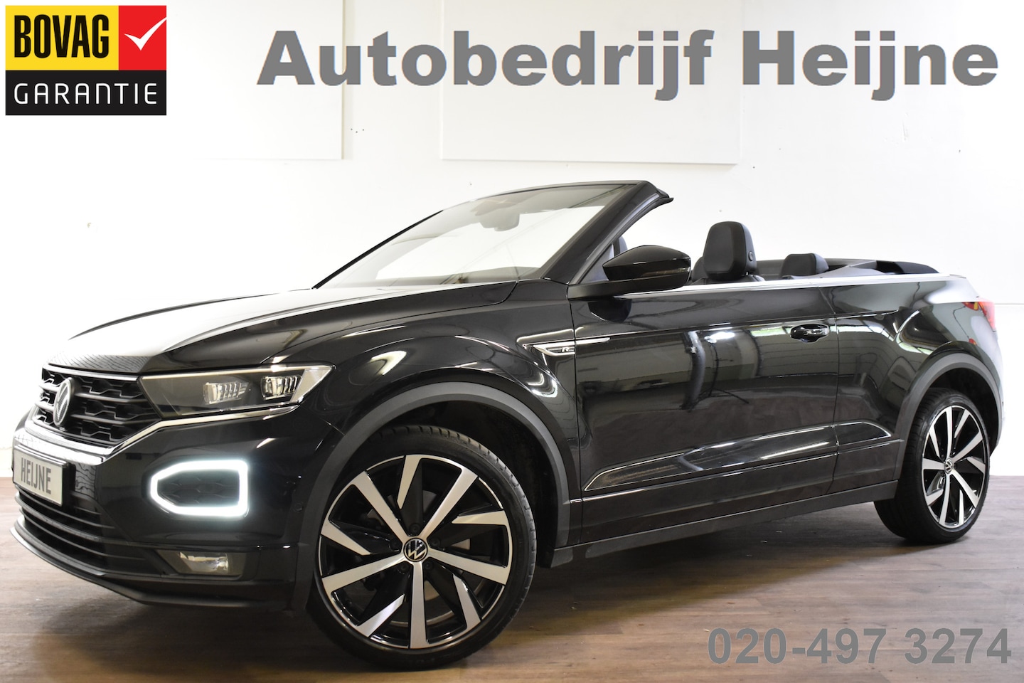 Volkswagen T-Roc Cabrio - 1.5 TSI 150PK DSG R-LINE SPORT NAVI/VIRTUAL/CAMERA - AutoWereld.nl