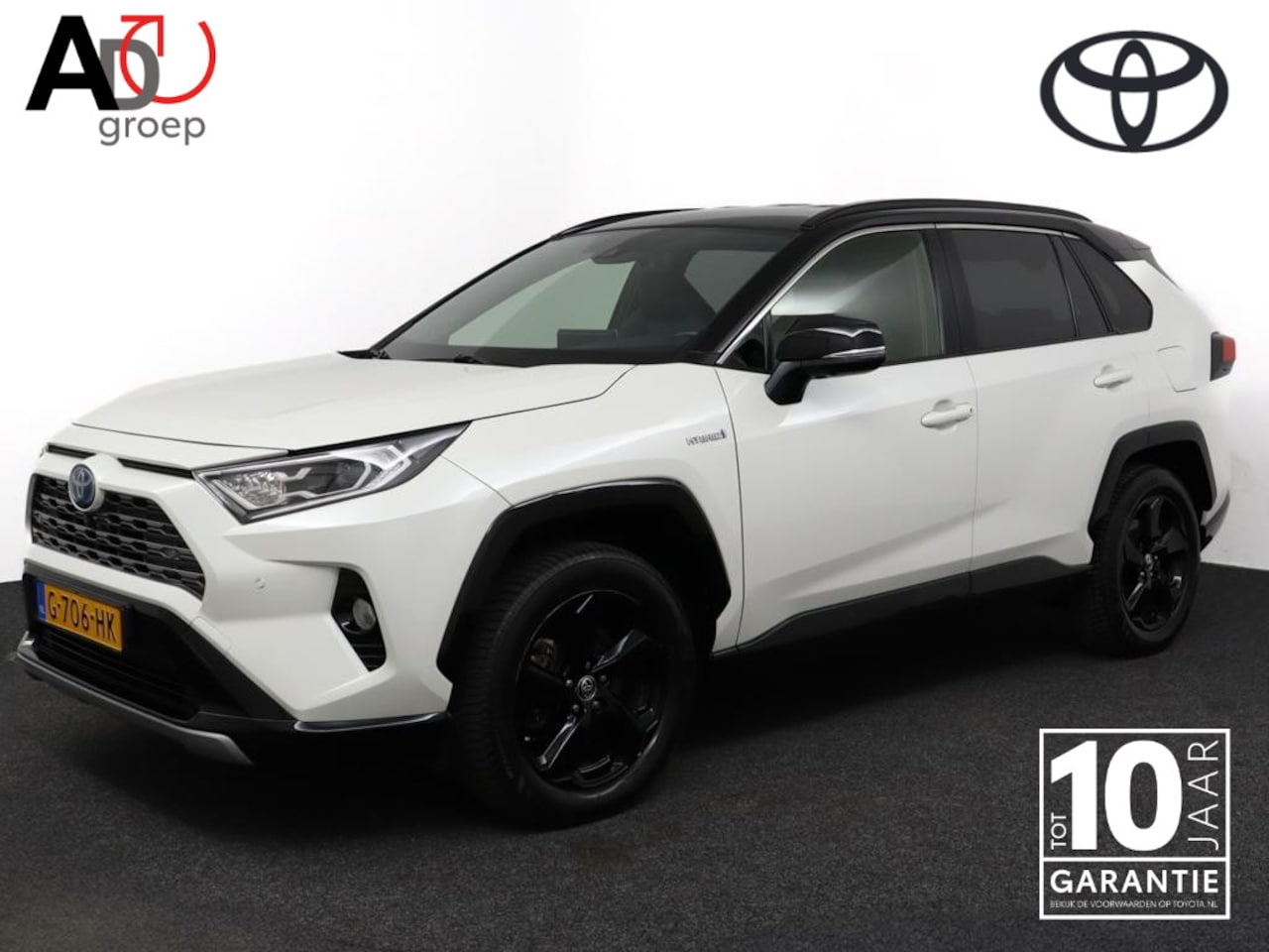 Toyota RAV4 - 2.5 Hybrid AWD Bi-Tone | Navigatie | Stoelverwarming | Electrische kofferbakklep | Climate - AutoWereld.nl