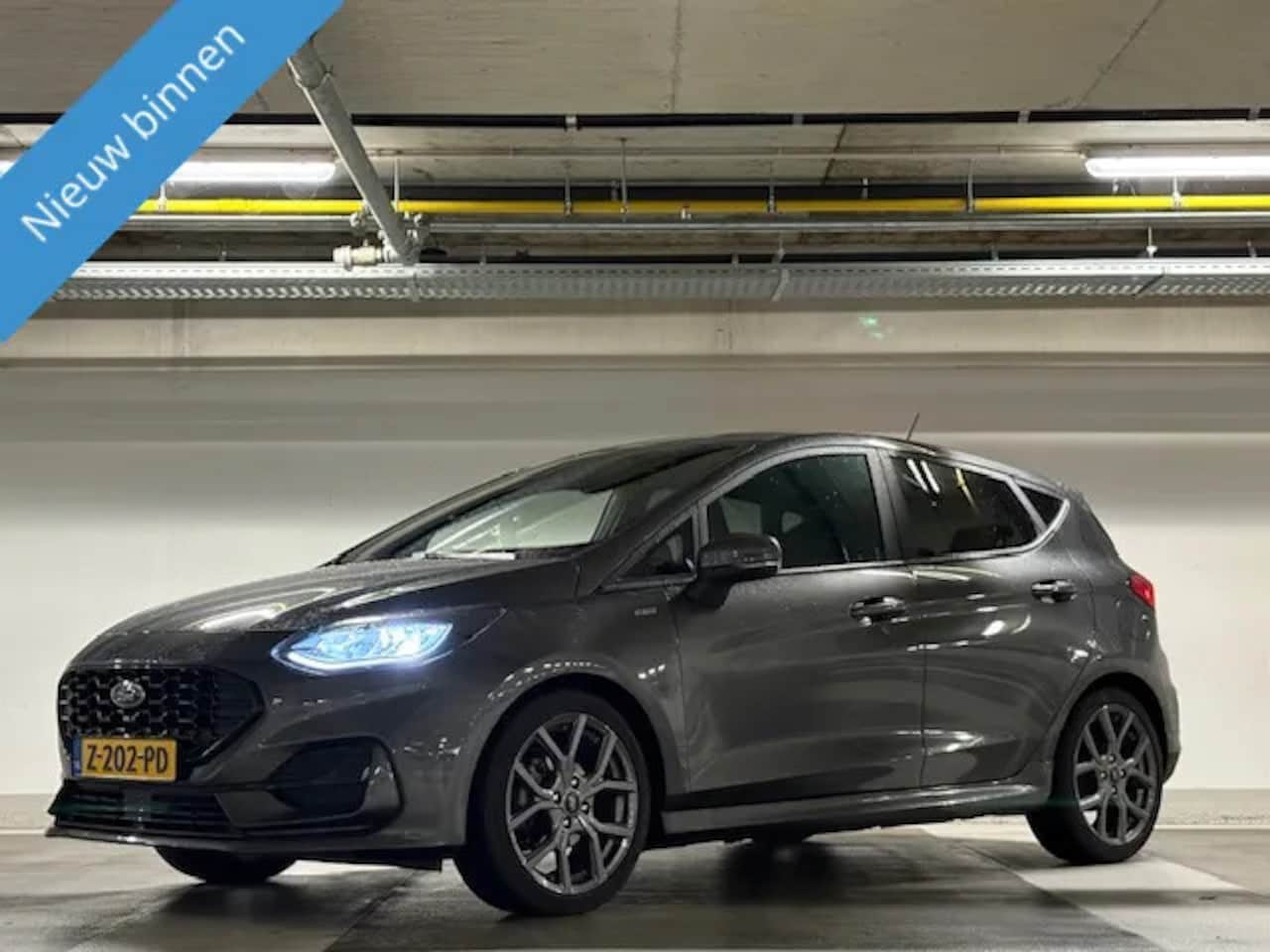 Ford Fiesta - 1.0 EcoBoost Hybrid ST-Line - airco - cruise - - AutoWereld.nl