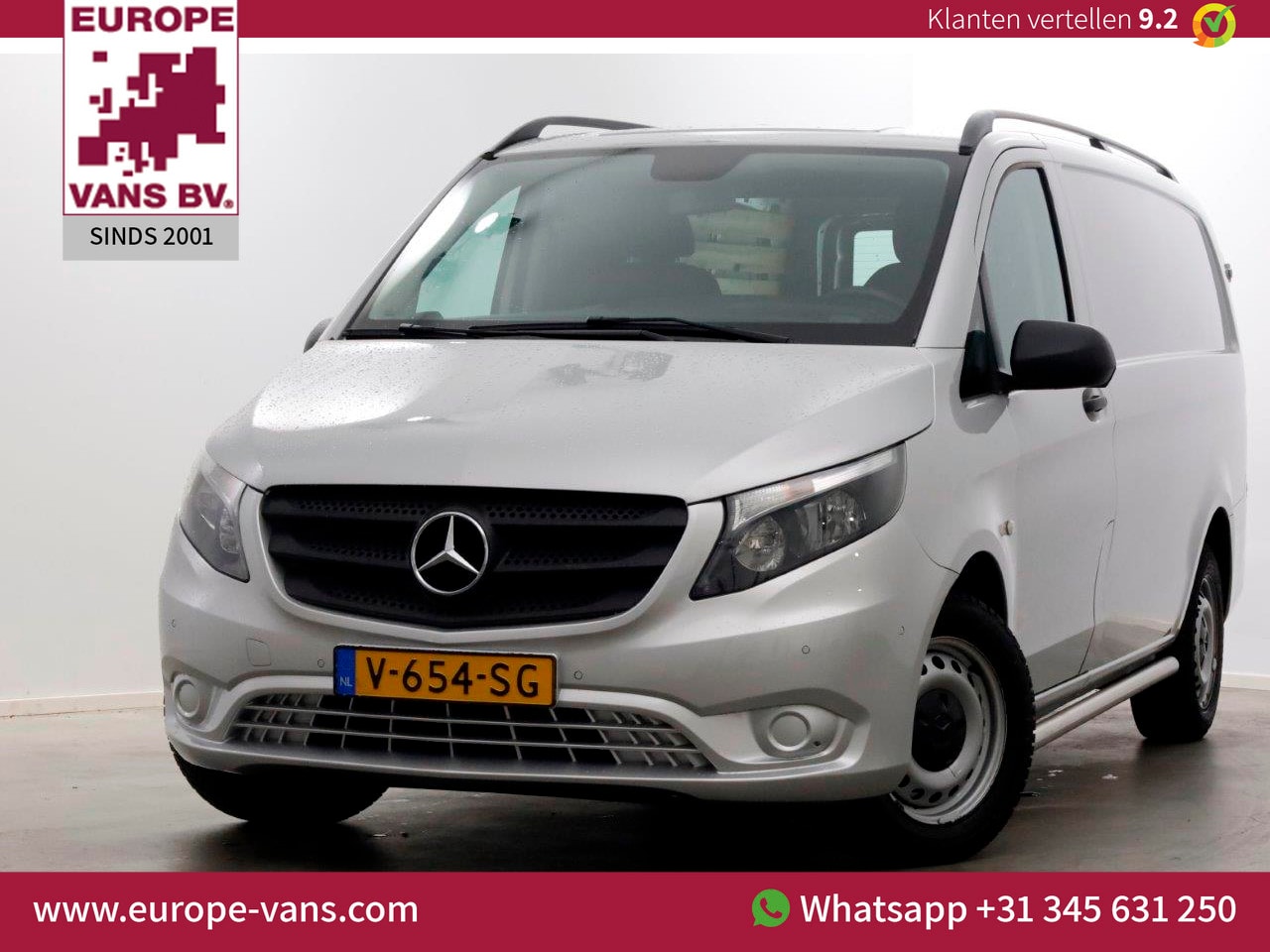 Mercedes-Benz Vito - 111 CDI 115pk E6 Lang Airco/Navi/Camera 09-2018 - AutoWereld.nl