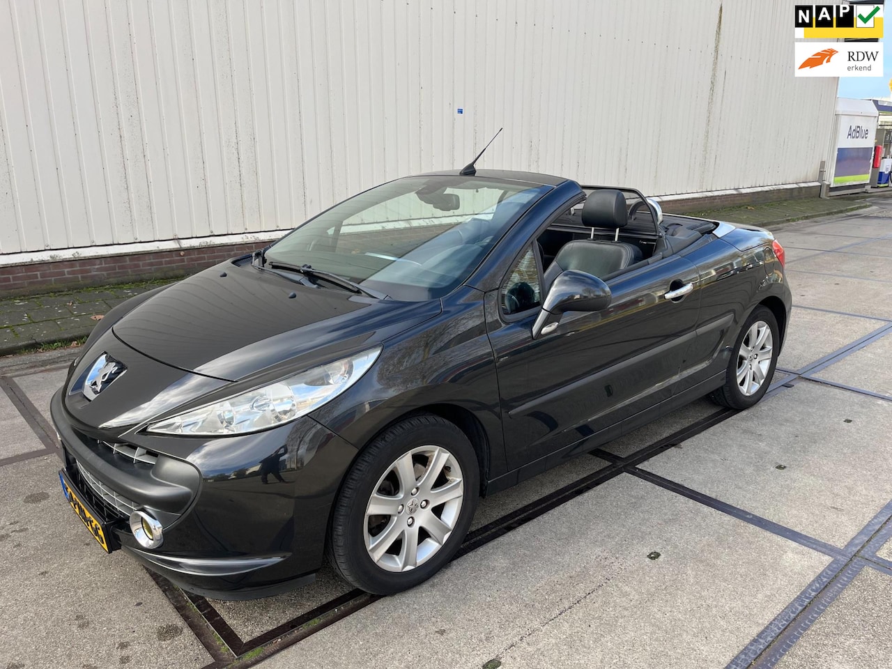 Peugeot 207 CC - 1.6 VTi cabrio leer bekleding - AutoWereld.nl