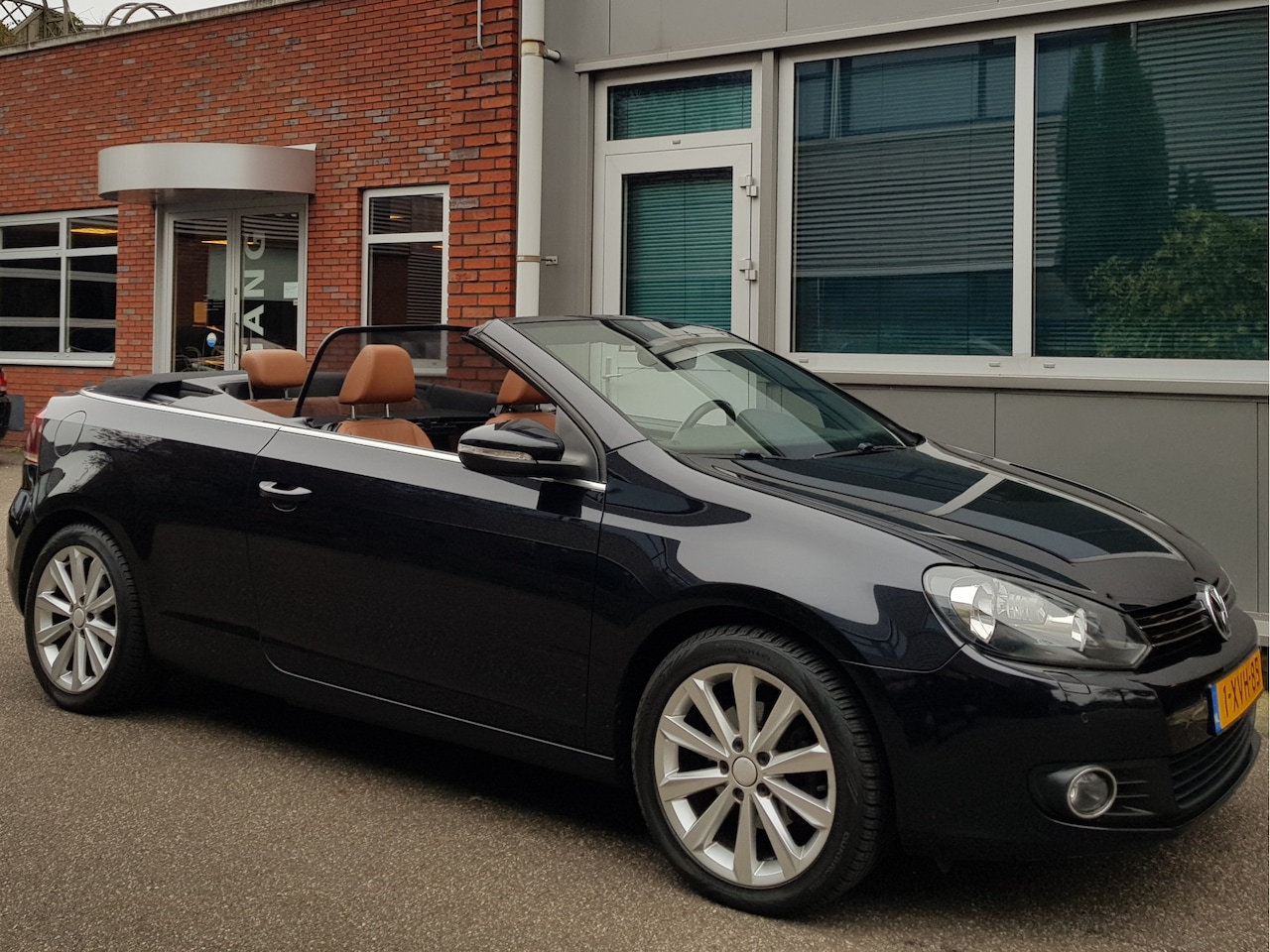 Volkswagen Golf Cabriolet - 1.6 Tdi Leder Navi Cruise Ecc BlueTooth Zgoh - AutoWereld.nl