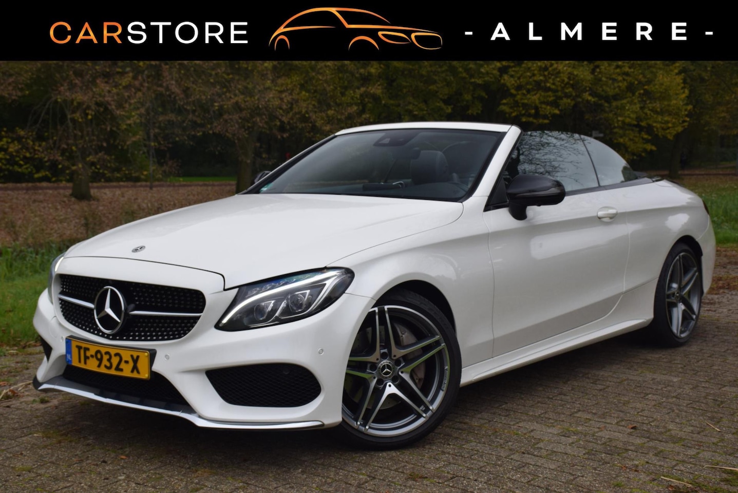 Mercedes-Benz C-klasse Cabrio - 250 Premium Plus*360Cam*Burmester*Elec stoelen*107Dkm* - AutoWereld.nl