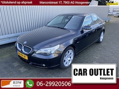 BMW 5-serie - 525i Executive AUTOMAAT, Leer, A/C, CC, PDC, LM, – Inruil Mogelijk –