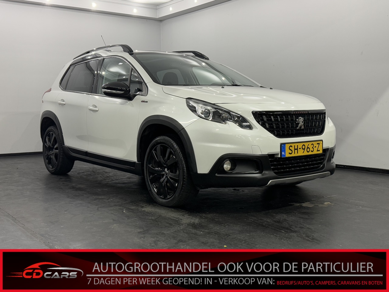 Peugeot 2008 - 1.2 PureTech GT-line Pano, Half leder, Navi, Parkeer sensoren, Cruise control, Sport velge - AutoWereld.nl