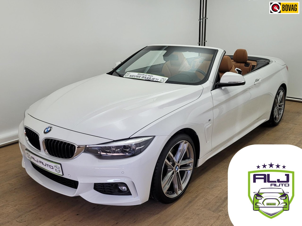 BMW 4-serie Cabrio - Occasion 430i High Executive | Tweedehands BMW cabrio 430 hardtop met M pakket | Full opti - AutoWereld.nl