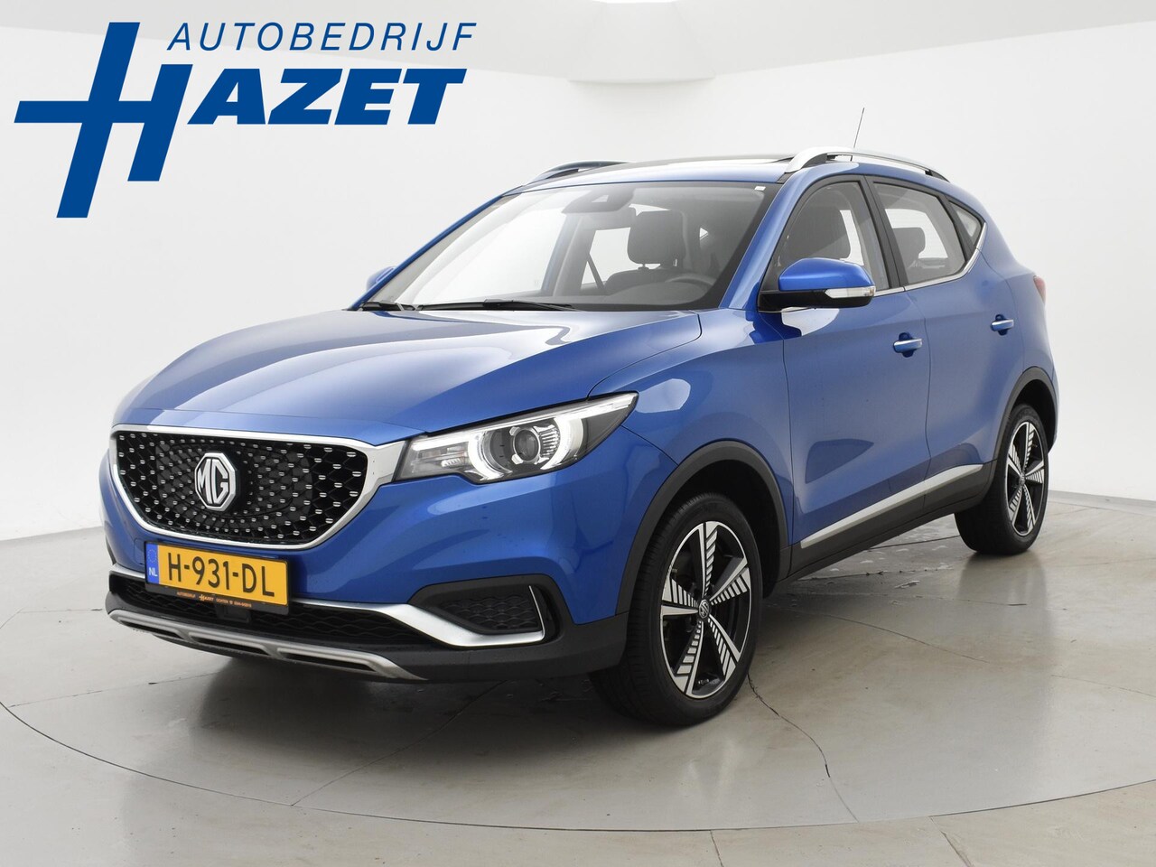 MG ZS - EV 45 kWh LUXURY + PANORAMA / LEDER / ADAPTIVE CRUISE / LED / CAMERA - AutoWereld.nl