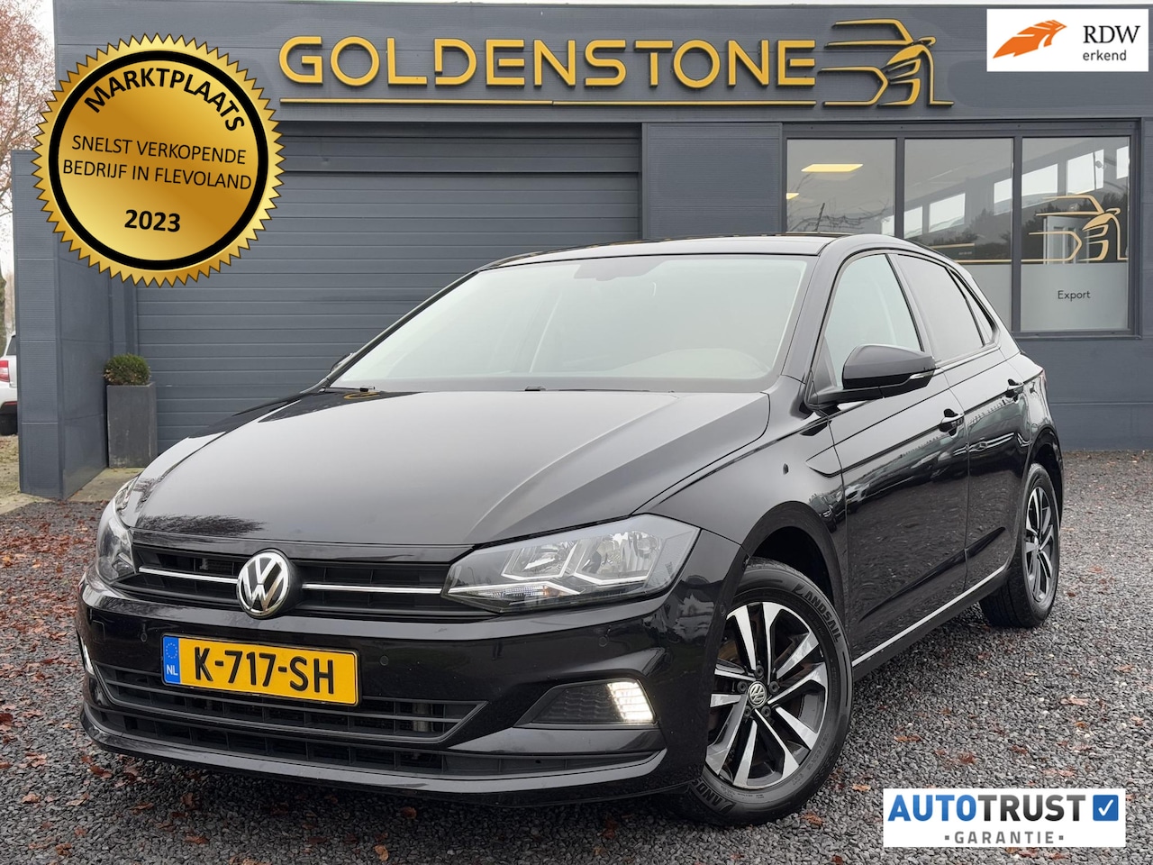 Volkswagen Polo - 1.0 TSI Highline Business R Automaat,Navi,Clima,Adaptive Cruise,Stoelverwarming,PDC Rondom - AutoWereld.nl