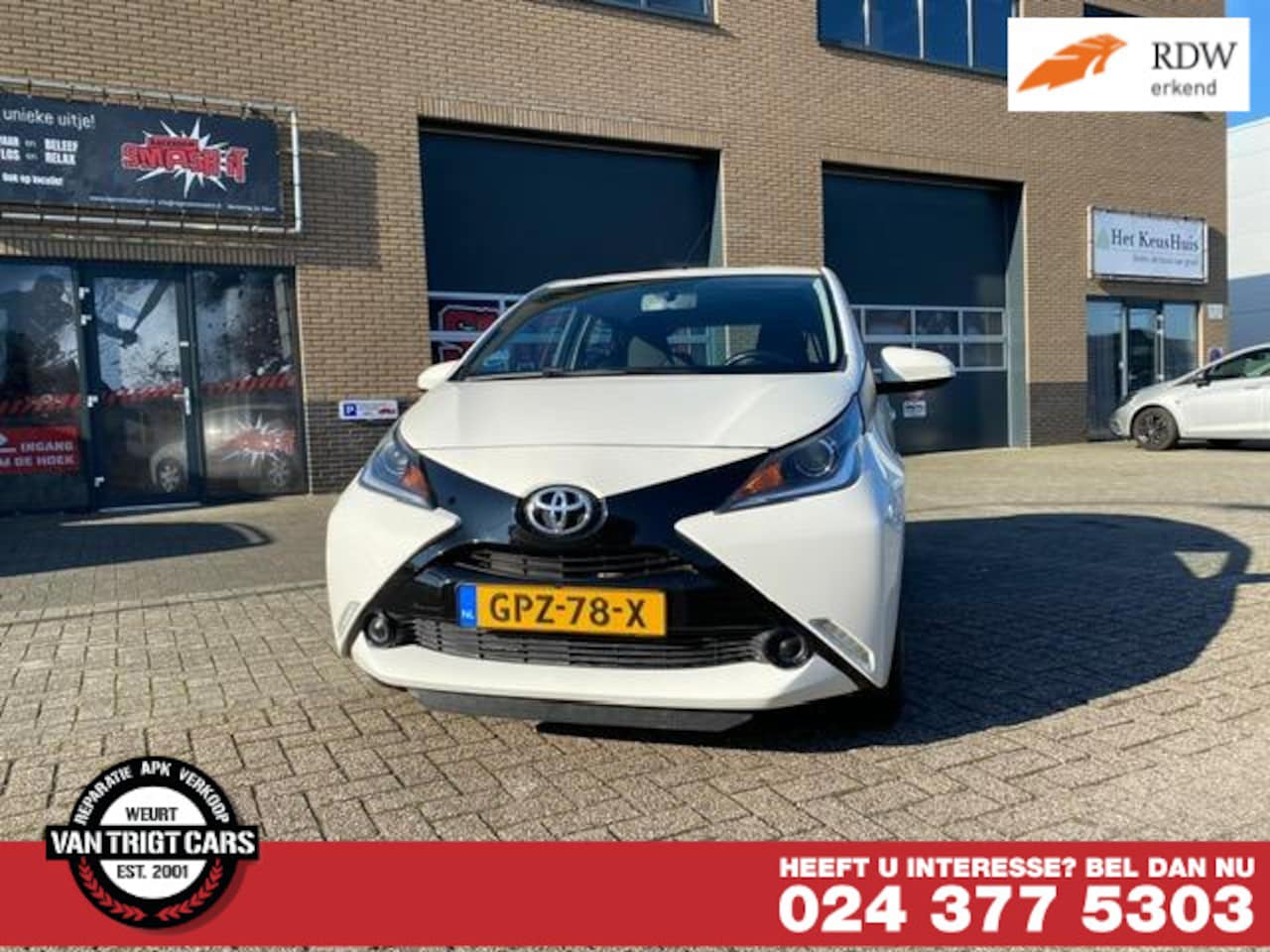 Toyota Aygo - 1.0 VVT-i x-now 5 deurs vol optie BJ 2018 KM 58242 !!!! - AutoWereld.nl