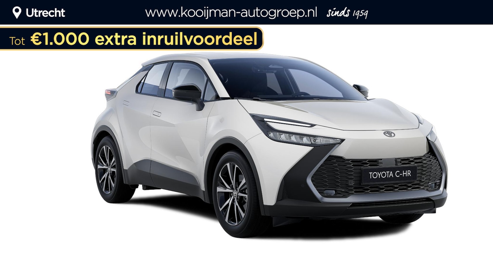 Toyota C-HR - 1.8 Hybrid 140 Dynamic Actie! Nieuw uit voorraad leverbaar! Meerdere kleuren - AutoWereld.nl