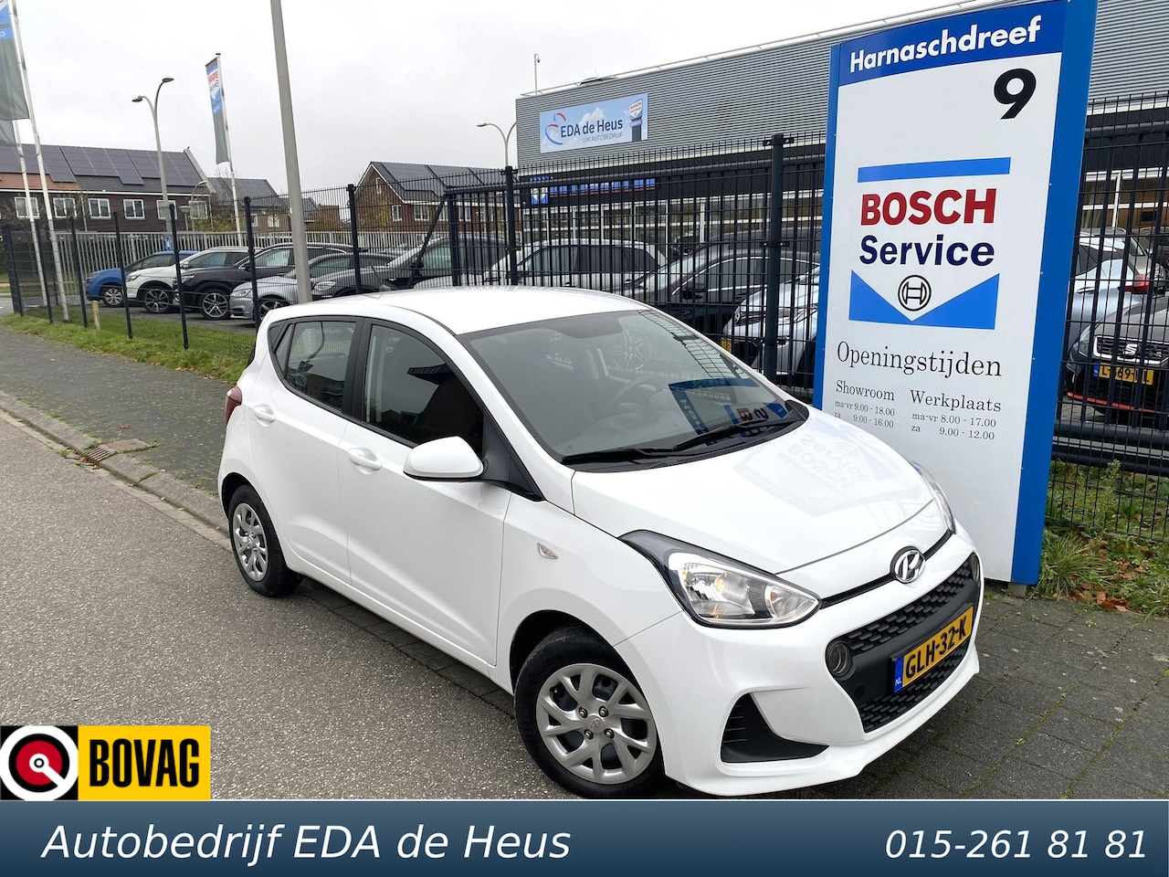 Hyundai i10 - 1.0i Automaat Comfort 5-persoons met o.a. airco, elektr. ramen v/a, isofix, radio, etc. - AutoWereld.nl