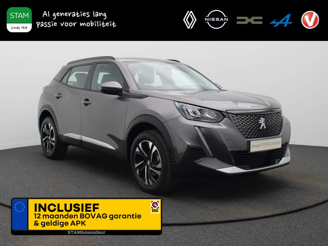 Peugeot 2008 - 131pk PureTech Allure Camera | Climate | Navi | Parkeersensoren v+a - AutoWereld.nl