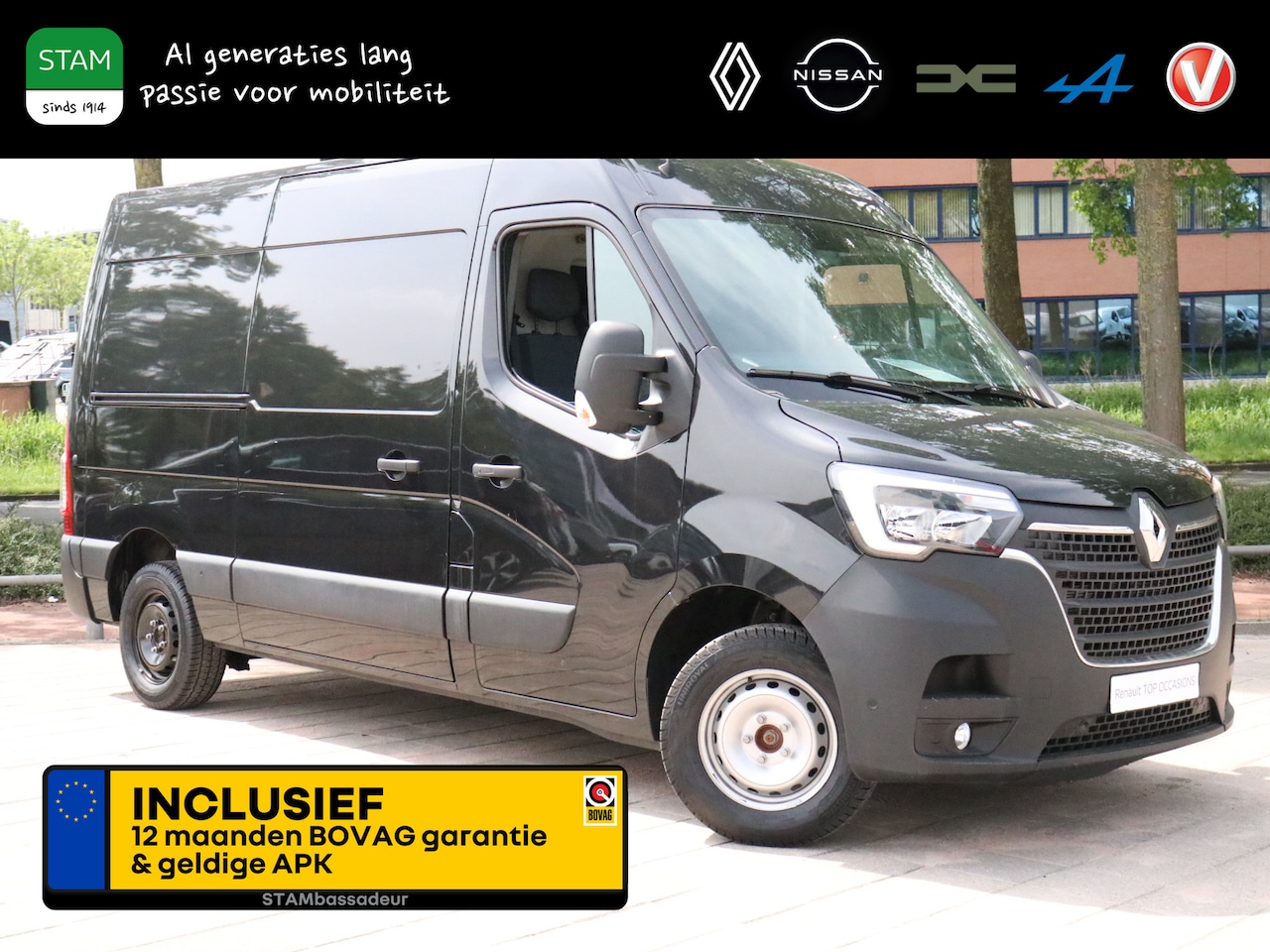 Renault Master - T35 L2H2 FWD ENERGY dCi 180pk EU6 Comfort Quickshift/Automaat Camera | Climate | Geveerde - AutoWereld.nl