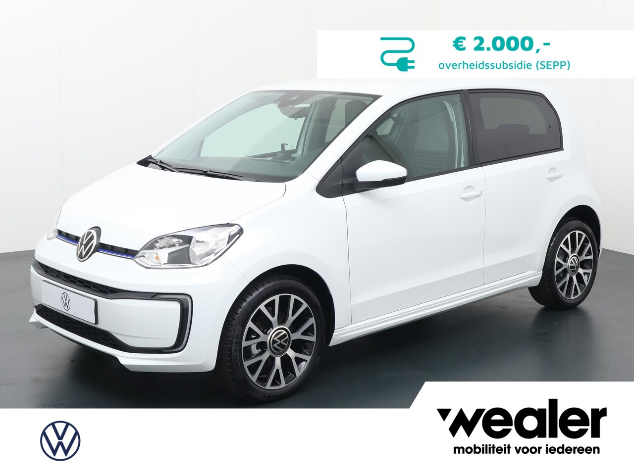 Volkswagen e-Up! - Edition | 83 PK | Achteruitrijcamera | Lichtmetalen velgen 16 "| Multifunctioneel lederen - AutoWereld.nl