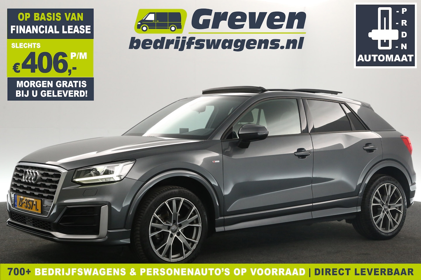 Audi Q2 - 35 TFSI S-line 150PK Automaat Pano Clima Cruise PDC Navi LED 18"LMV Trekhaak - AutoWereld.nl