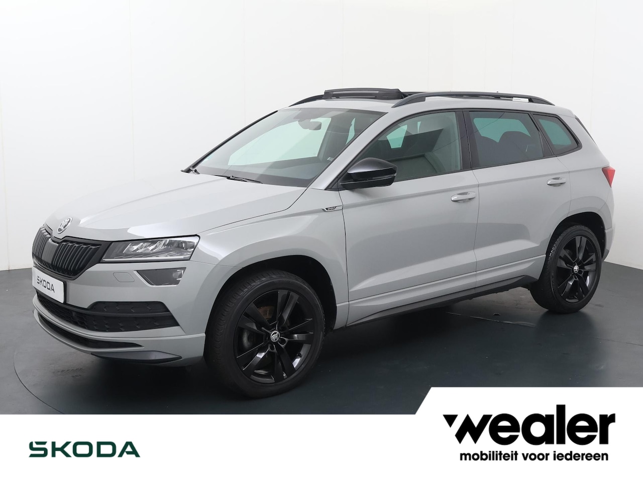 Skoda Karoq - 1.5 TSI ACT Sportline Business | 150 PK | Automaat | Trekhaak | Elektrisch bedienbaar pano - AutoWereld.nl