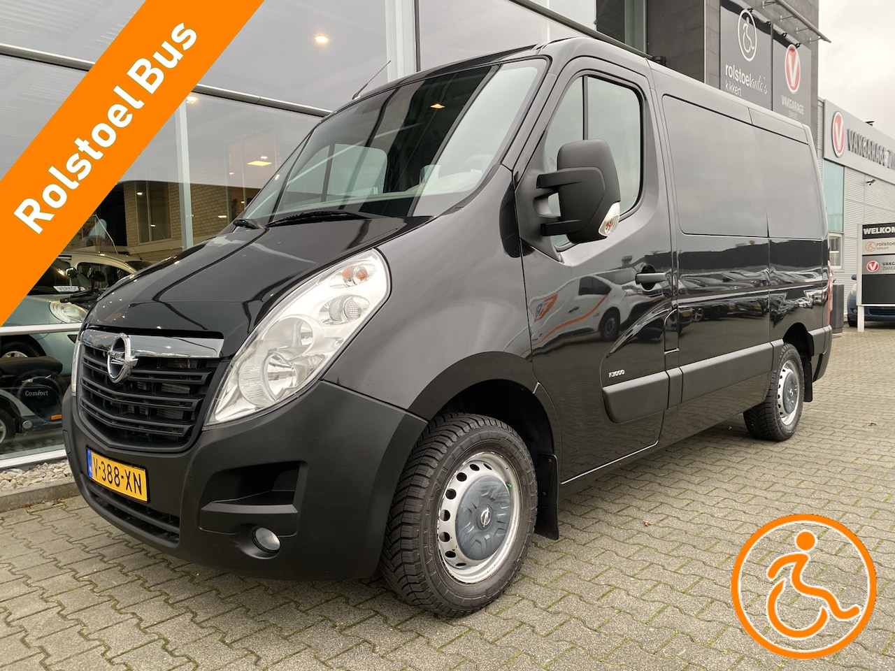 Opel Movano - 2+1 Rolstoelbus / Zelfrijder 2.3 CDTI L1H1 (Zeer nette bus lift en 6-weg verstelling!) - AutoWereld.nl